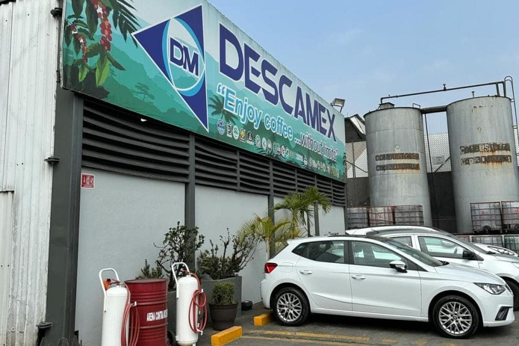 Descamex coffee plant in Cordoba City, Veracruz